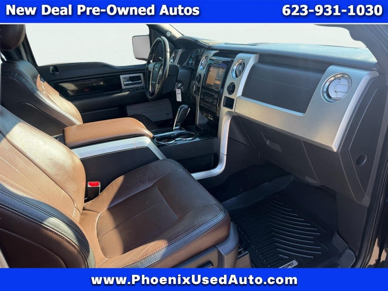 Ford F-150 4WD SuperCrew 145" Platinum 2012