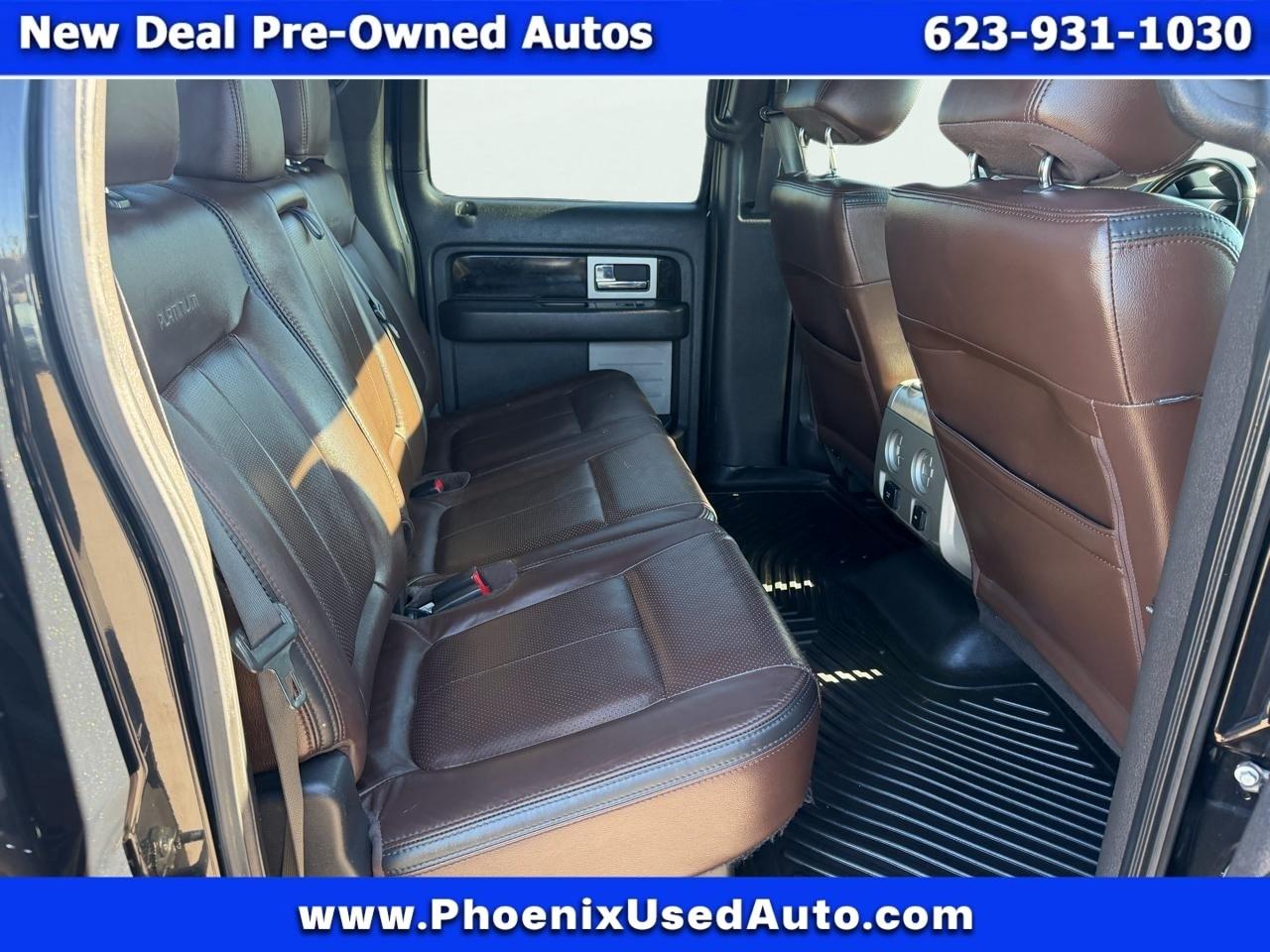 Ford F-150 4WD SuperCrew 145" Platinum 2012