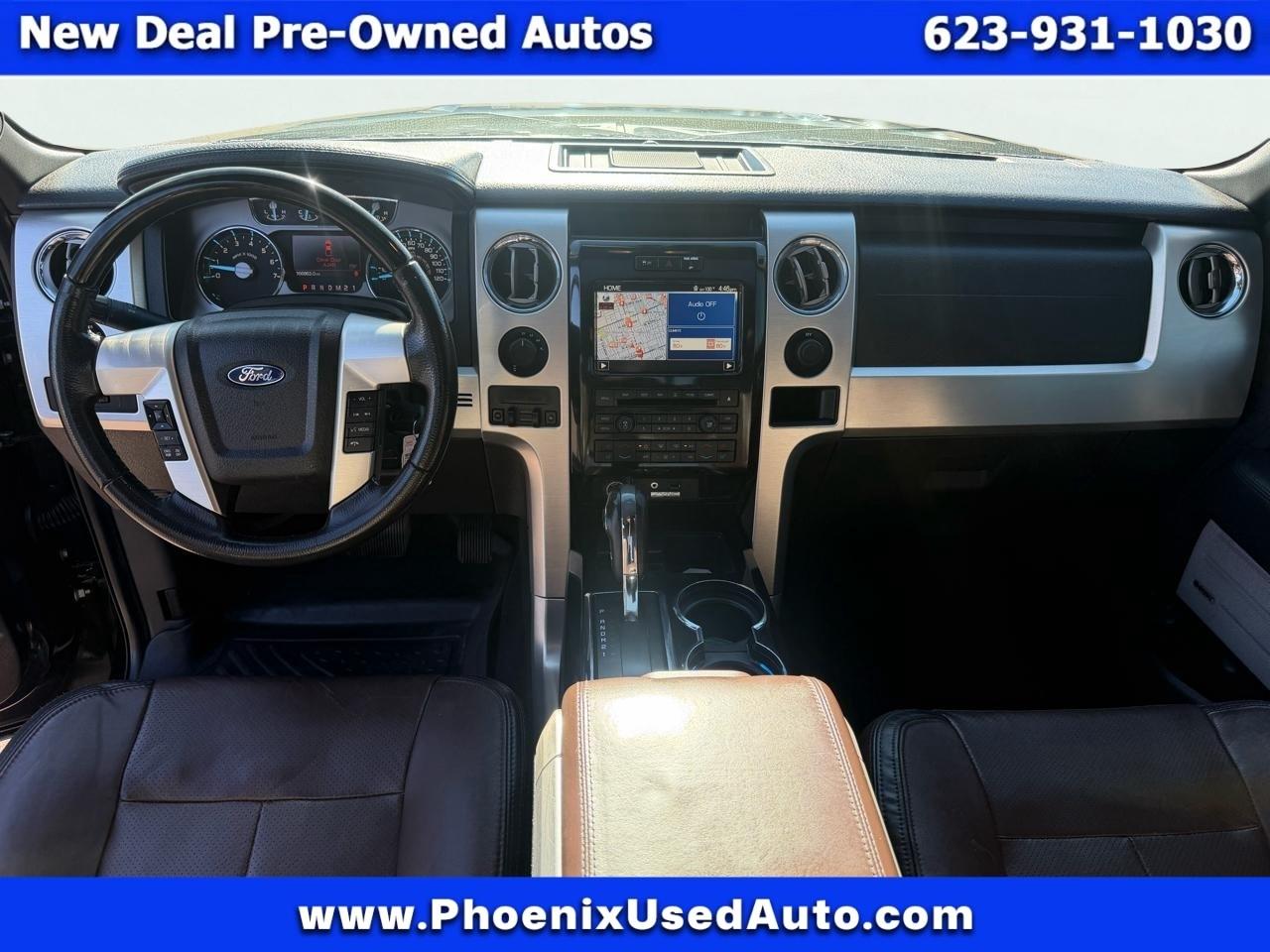 Ford F-150 4WD SuperCrew 145" Platinum 2012