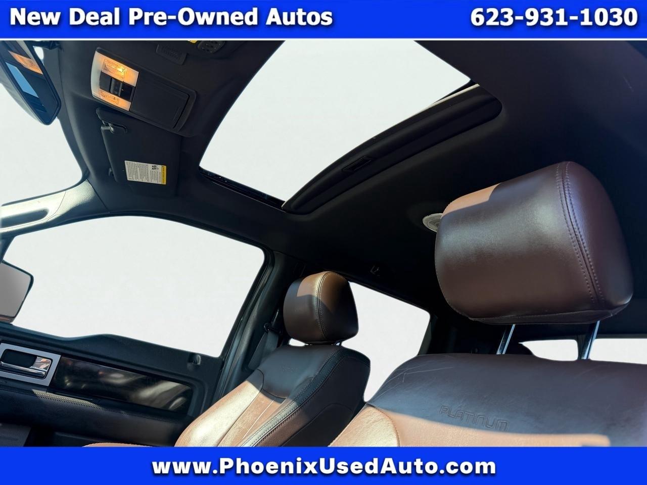 Ford F-150 4WD SuperCrew 145" Platinum 2012