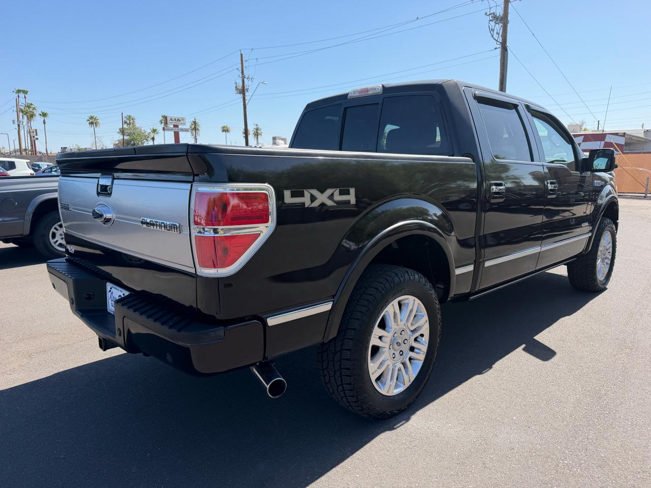 Ford F-150 4WD SuperCrew 145" Platinum 2013