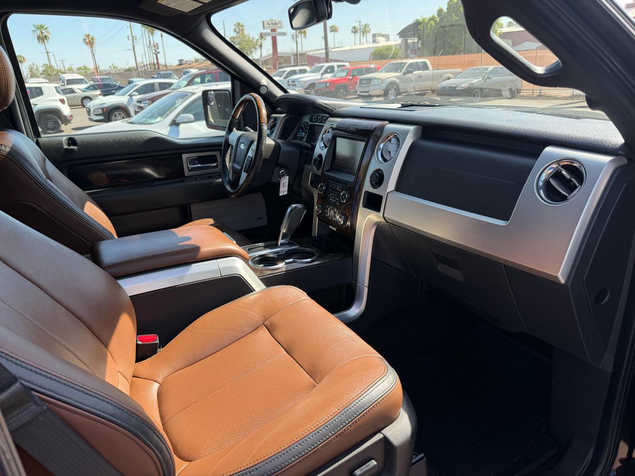 Ford F-150 4WD SuperCrew 145" Platinum 2013
