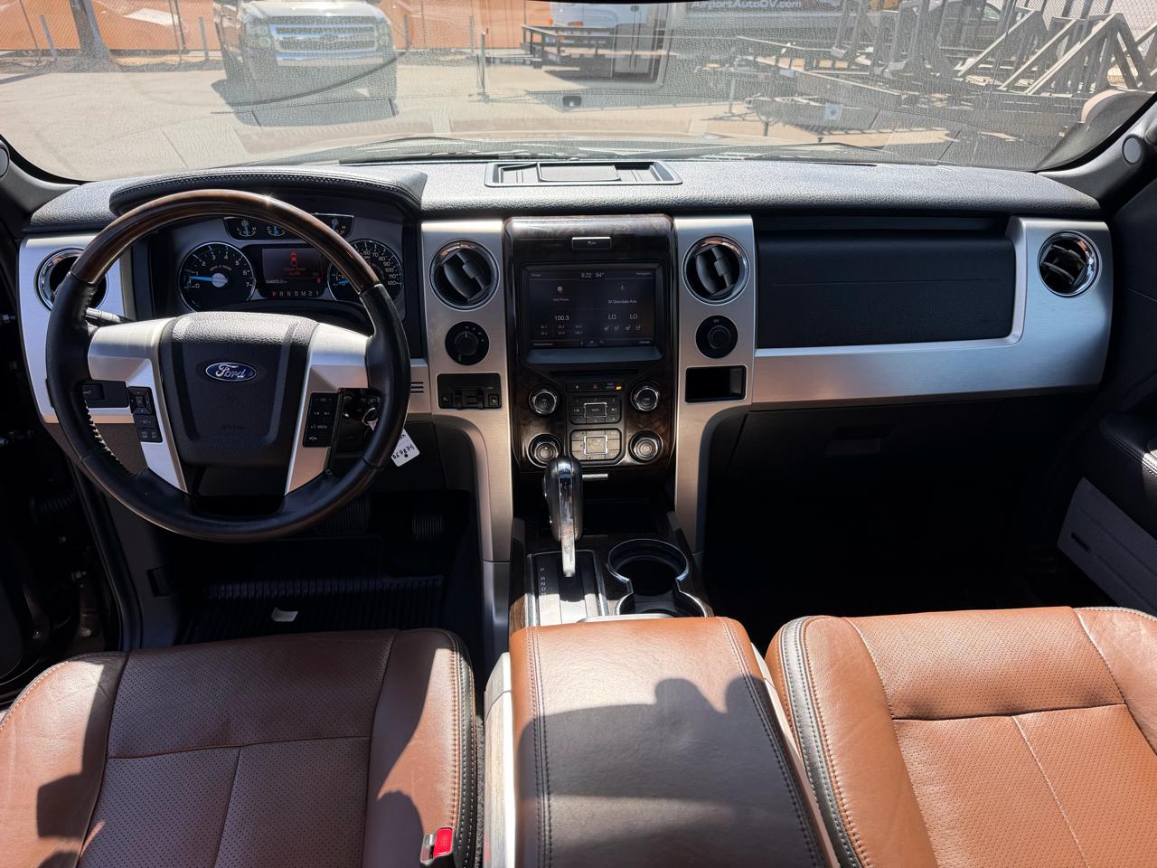 Ford F-150 4WD SuperCrew 145" Platinum 2013