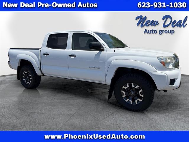 White 2013 Toyota Tacoma Pickup Truck 4X2 Automatic