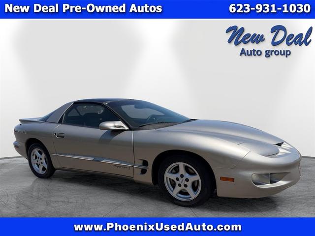 Gold 2000 Pontiac Firebird Coupe Rear-Wheel Drive Automatic