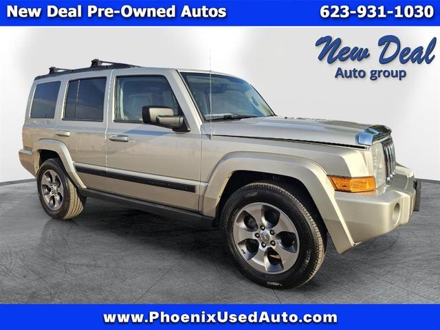 Silver 2007 Jeep Commander SUV / Crossover Four-Wheel Drive Automatic