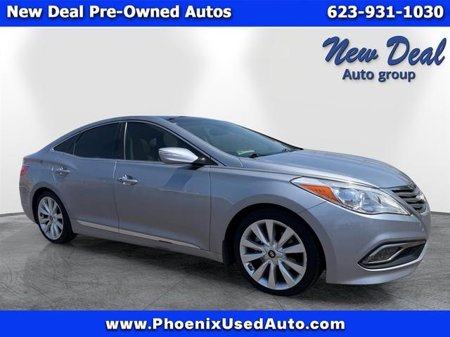 Gray 2016 Hyundai Azera Sedan Front-Wheel Drive Automatic