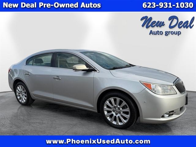 Silver 2013 Buick LaCrosse Sedan Front-Wheel Drive Automatic