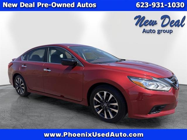 Red 2016 Nissan Altima Sedan Front-Wheel Drive Automatic