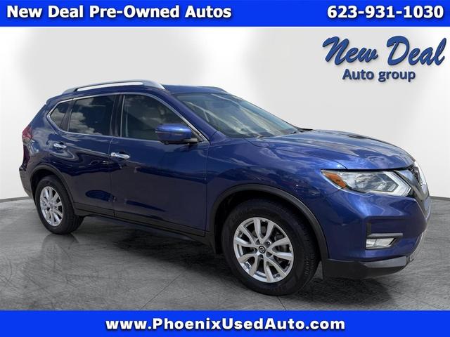 Blue 2018 Nissan Rogue SUV / Crossover Front-Wheel Drive Automatic
