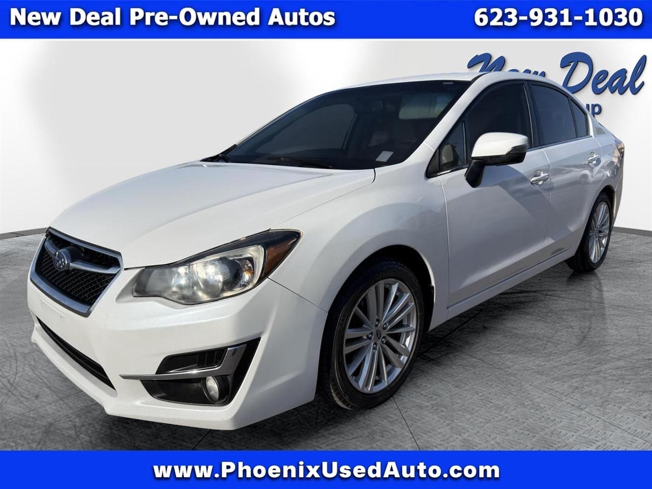 Subaru Impreza 2.0i Limited PZEV 4-Door 2015