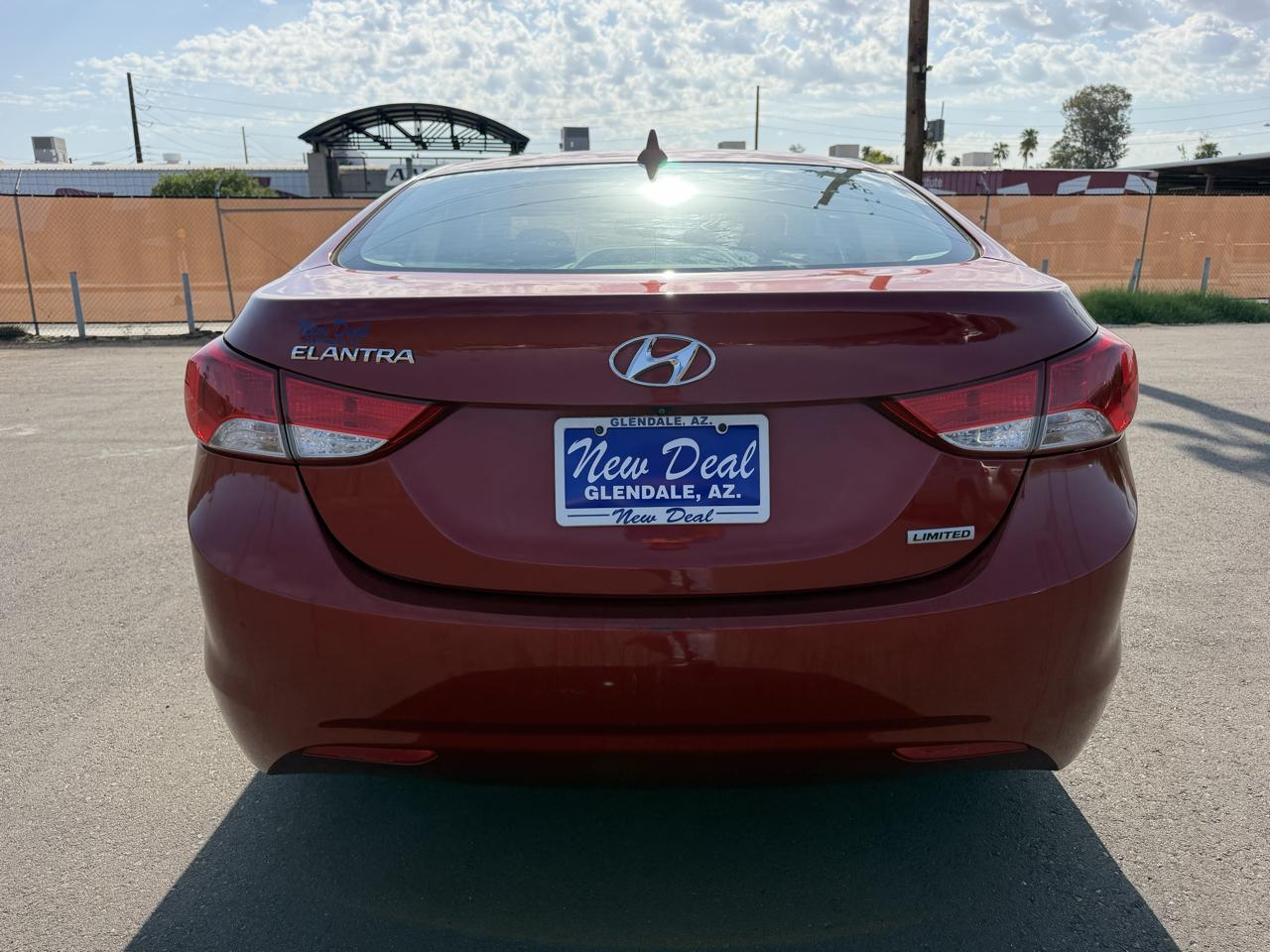 Hyundai Elantra Limited 2012