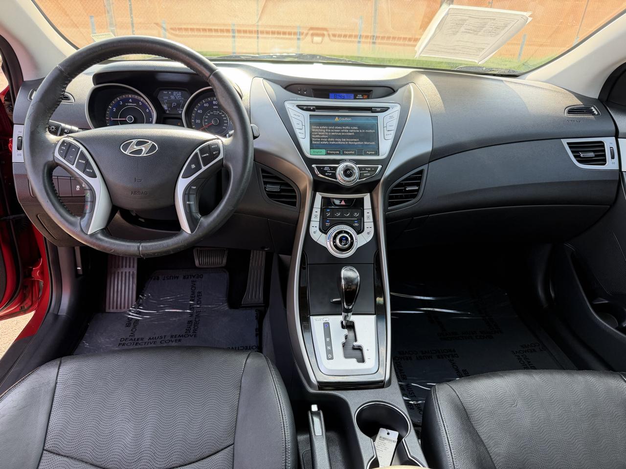 Hyundai Elantra Limited 2012