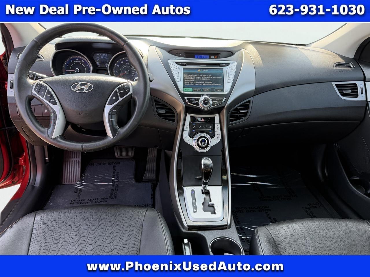 Hyundai Elantra Limited 2012
