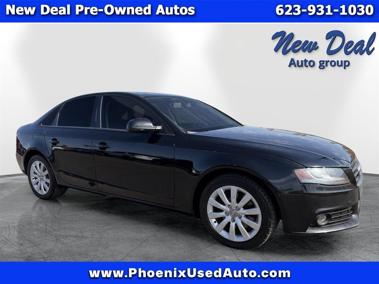 2012 Audi A4 2.0 T Sedan FrontTrak Multitronic