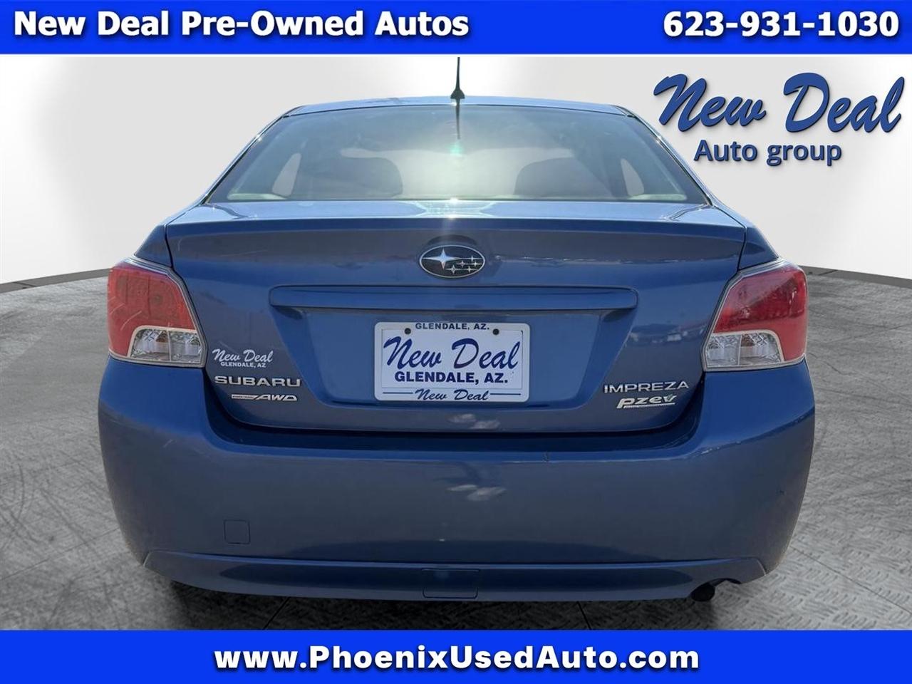 Subaru Impreza 2.0i Premium 4-Door w/All Weather Package 2014
