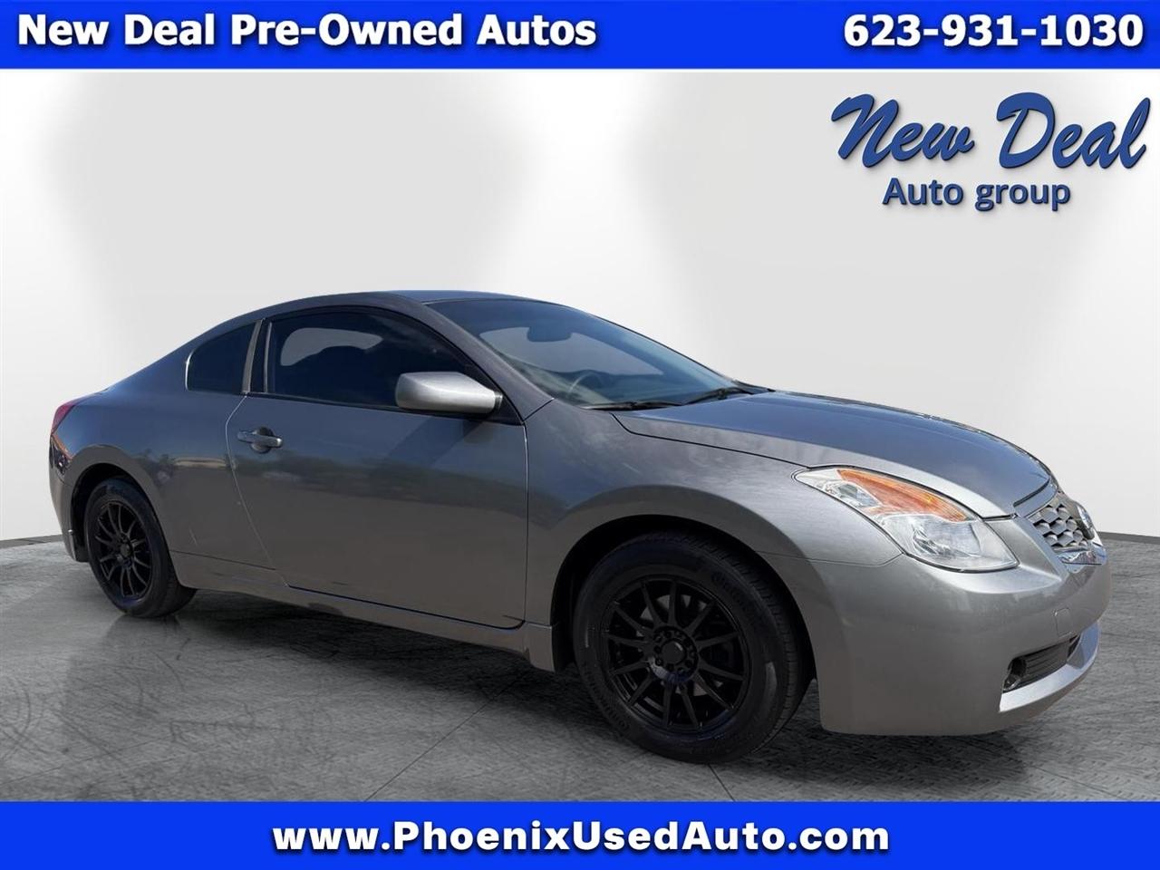 Gray 2008 Nissan Altima Coupe Coupe Front-Wheel Drive Automatic