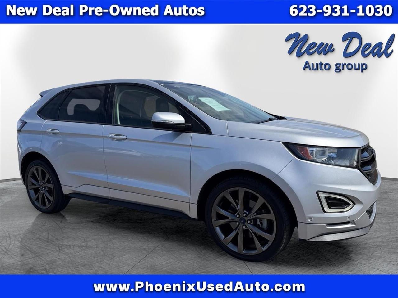 Silver 2016 Ford Edge SUV / Crossover All-Wheel Drive Automatic