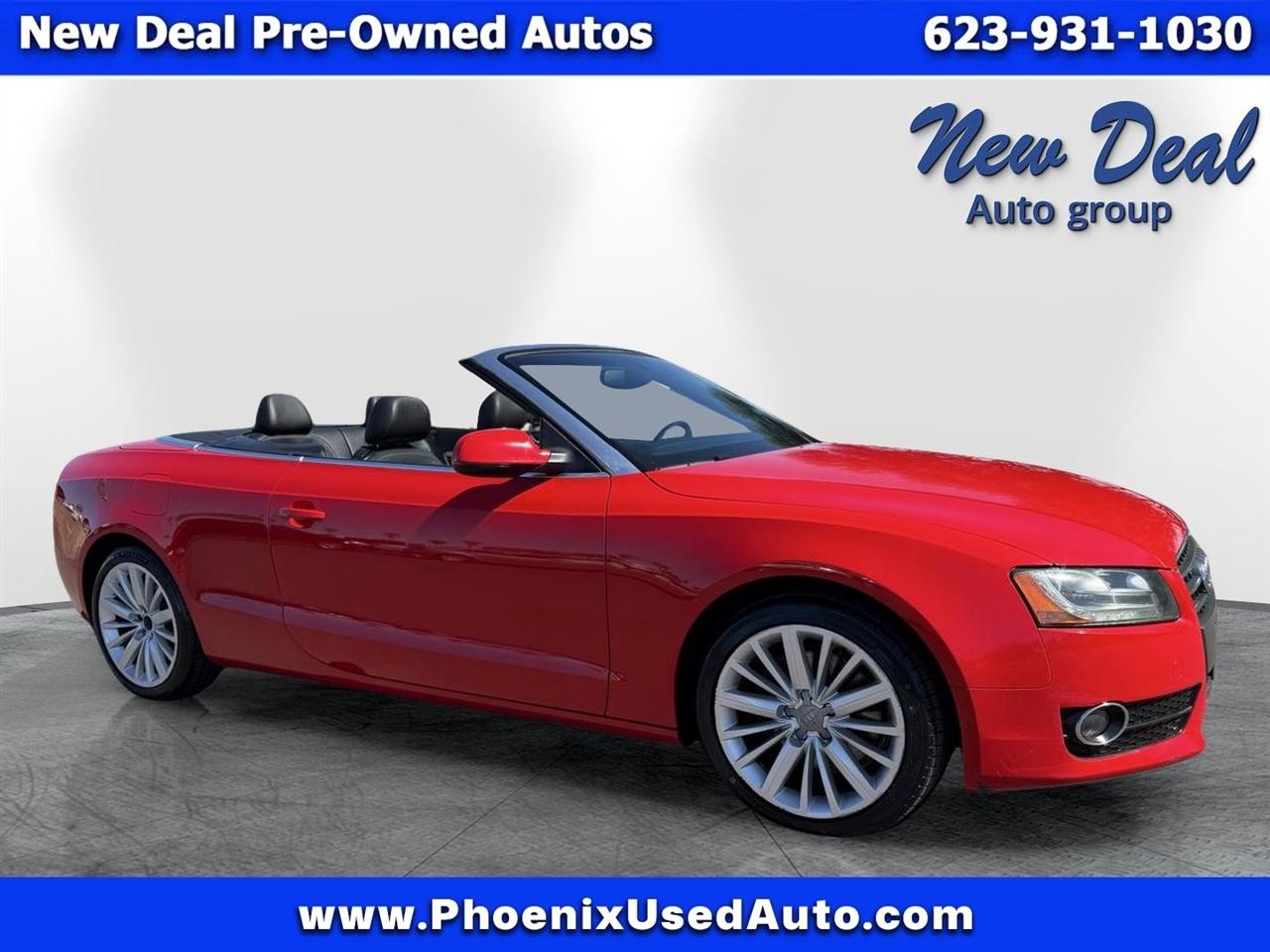 2011 Audi A5 Cabriolet 2.0T FrontTrak Multitronic