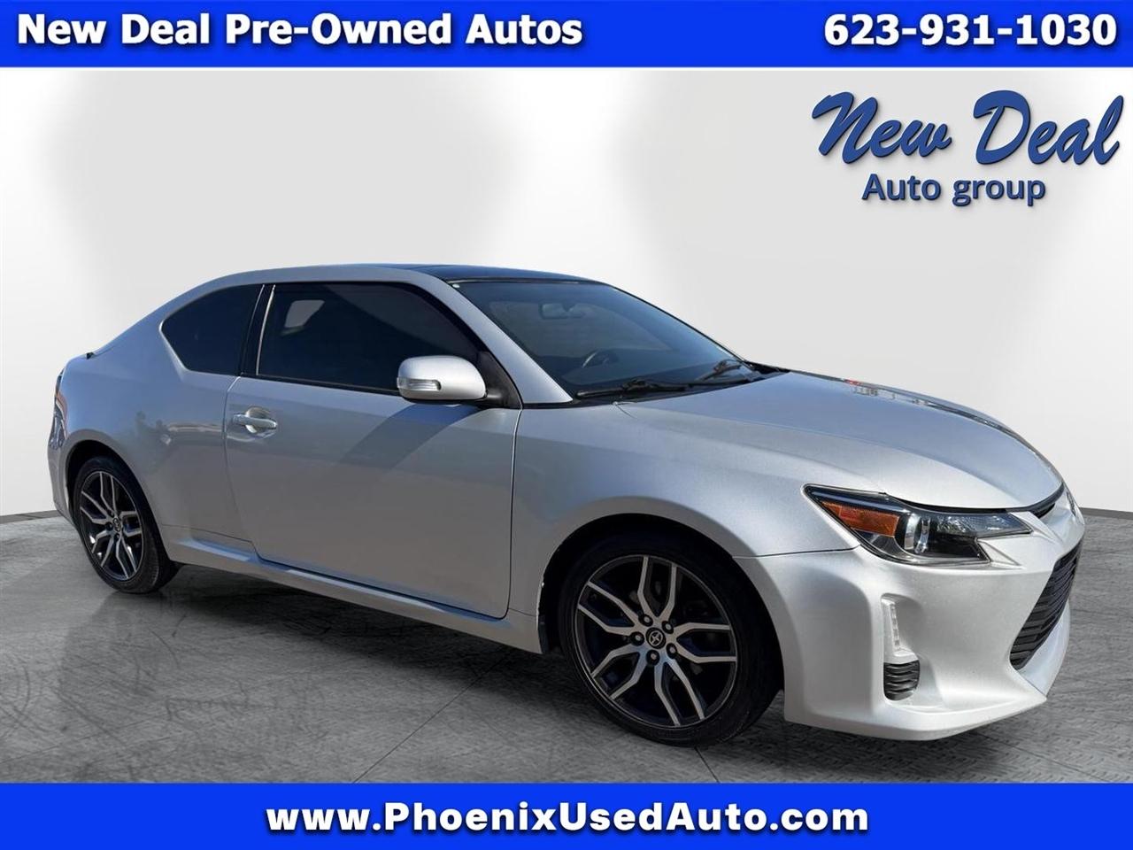 Silver 2016 Scion tC Coupe Front-Wheel Drive Automatic