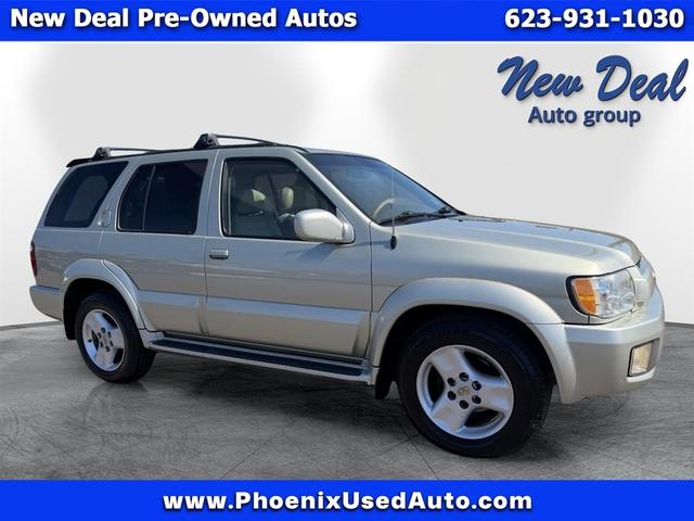 Gold 2001 INFINITI QX4 SUV / Crossover Four-Wheel Drive Automatic