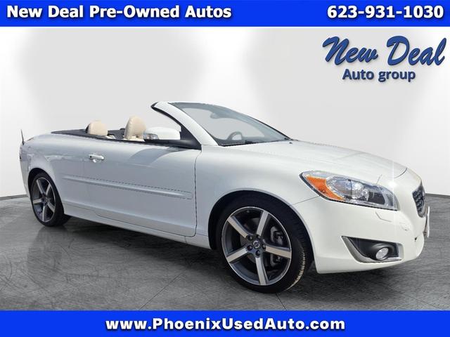 White 2013 Volvo C70 Convertible Front-Wheel Drive Automatic