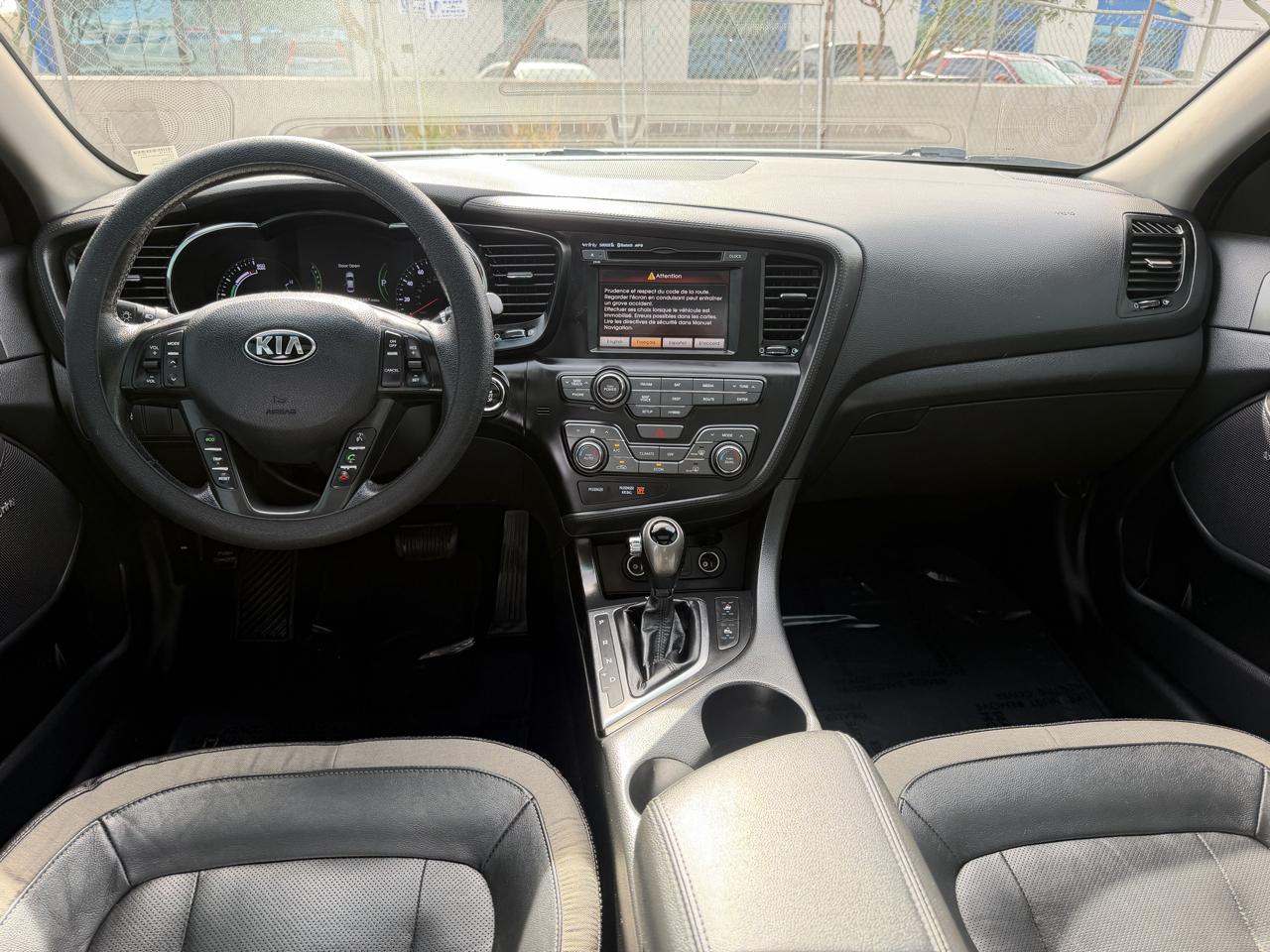 Kia Optima Hybrid Sedan 2012