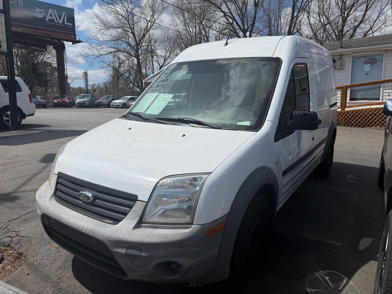 Ford Transit Connect XL with Side and Rear Door Glass 2013