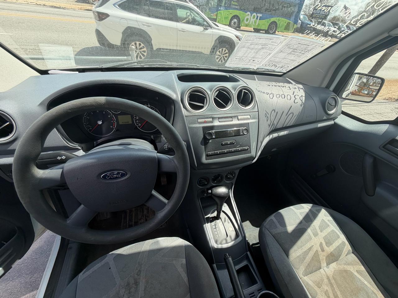 Ford Transit Connect XL with Side and Rear Door Glass 2013