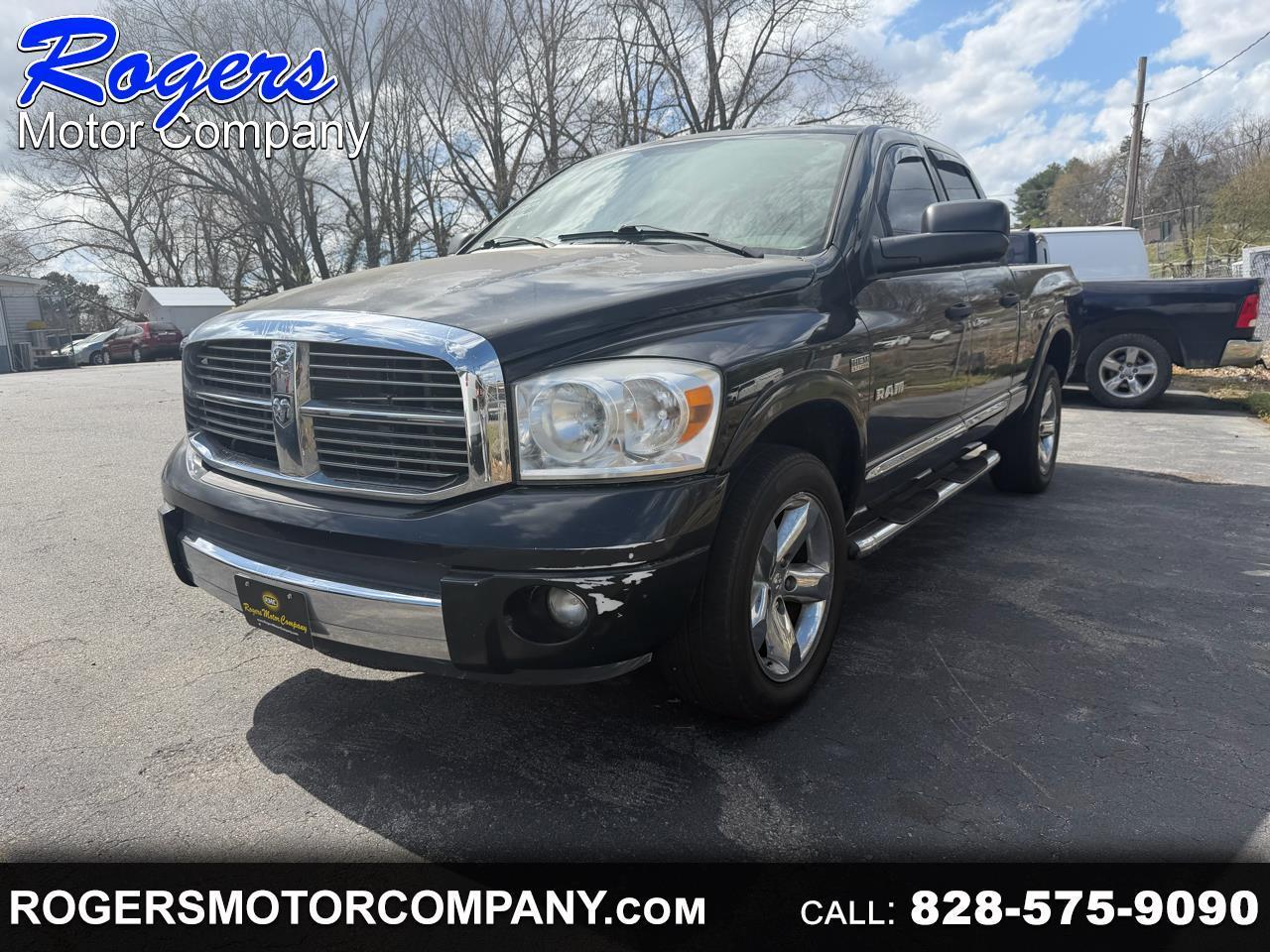 Dodge Ram 1500 SXT Quad Cab Long Bed 4WD 2008
