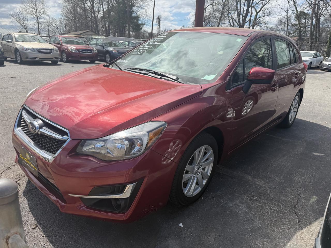 Subaru Impreza 2.0i Premium PZEV 5-Door 2016