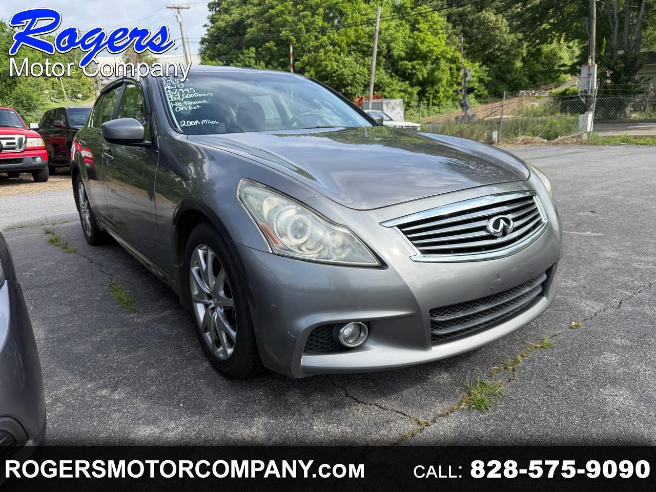 Infiniti G Sedan 37x AWD 2013