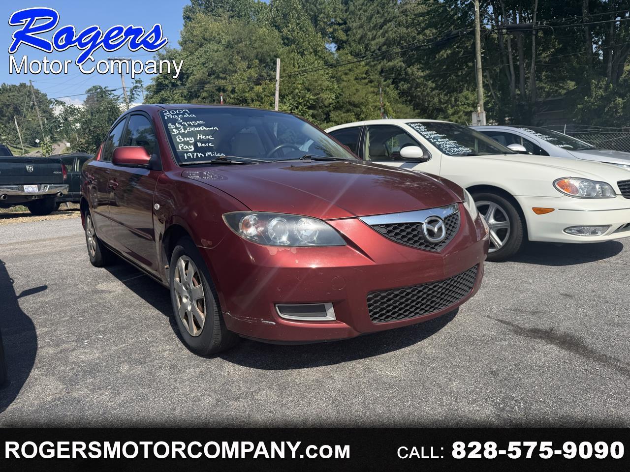 2009 Mazda MAZDA3 4dr Sdn Auto i Sport
