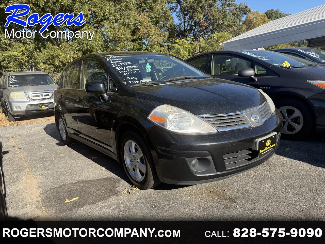 Nissan Versa 5dr HB I4 CVT 1.8 SL 2008
