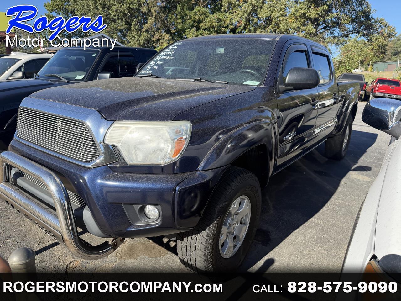 Toyota Tacoma 4WD Double Cab LB V6 AT (Natl) 2013