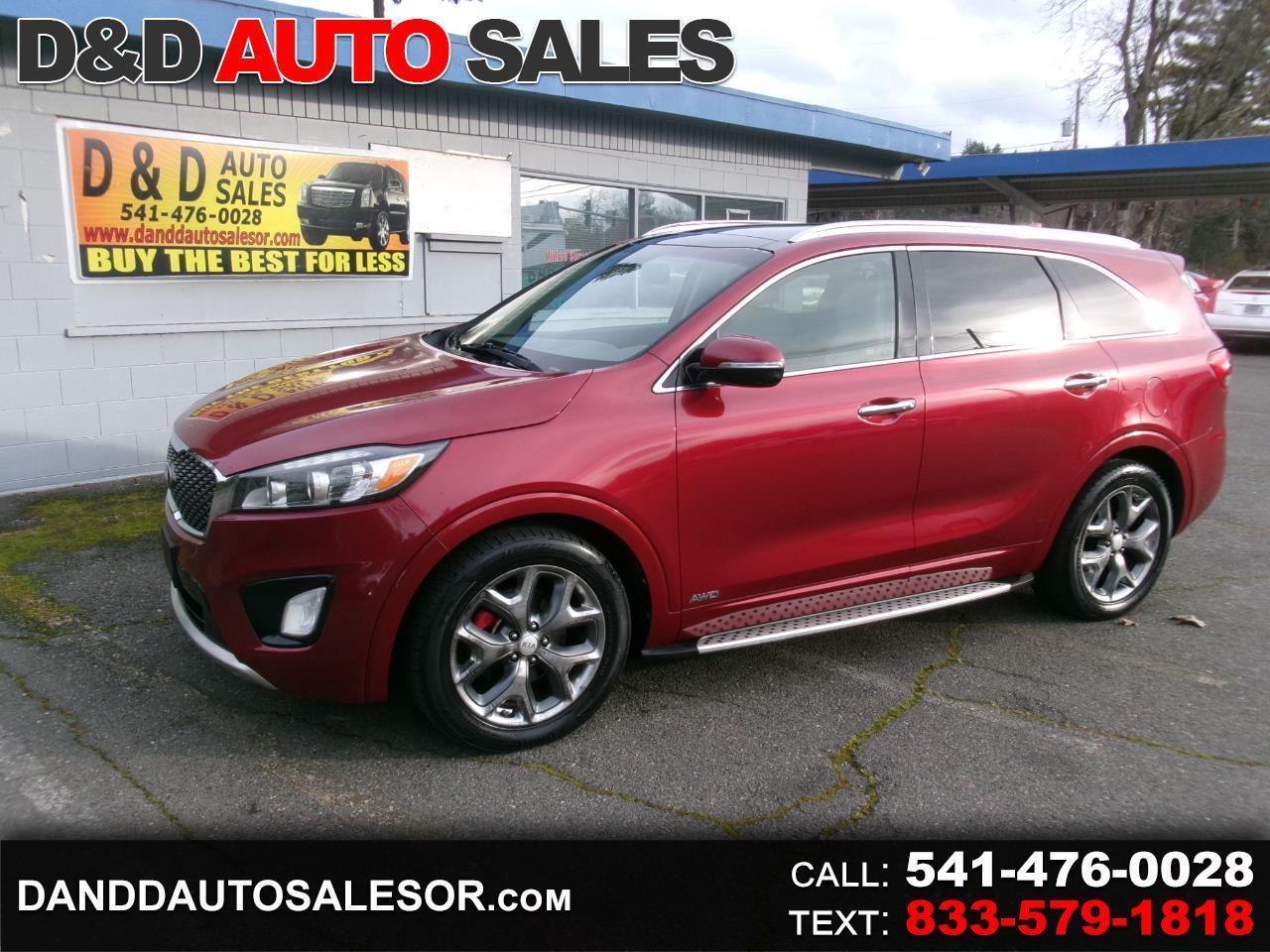 Kia Sorento SX V6 AWD 2016