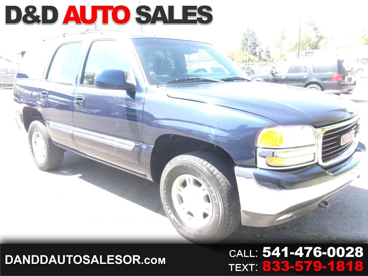 2001 GMC Yukon SLE 4WD
