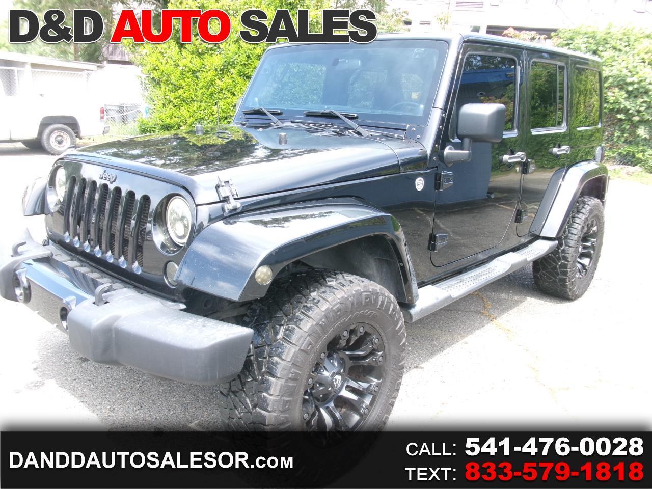 Jeep Wrangler Unlimited Sahara 4WD 2012
