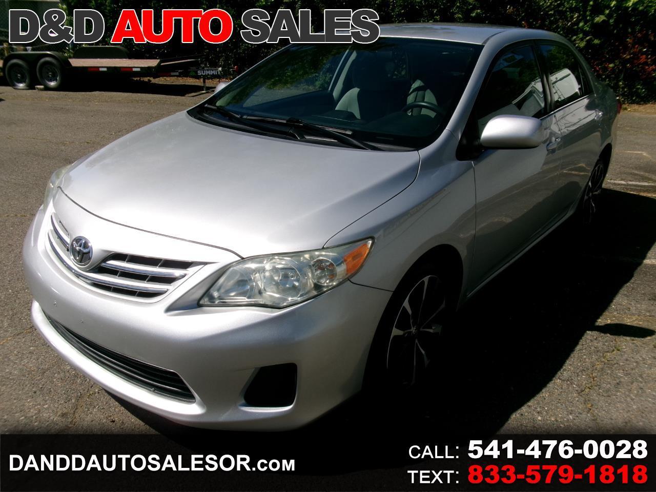 Toyota Corolla LE 4-Speed AT 2013