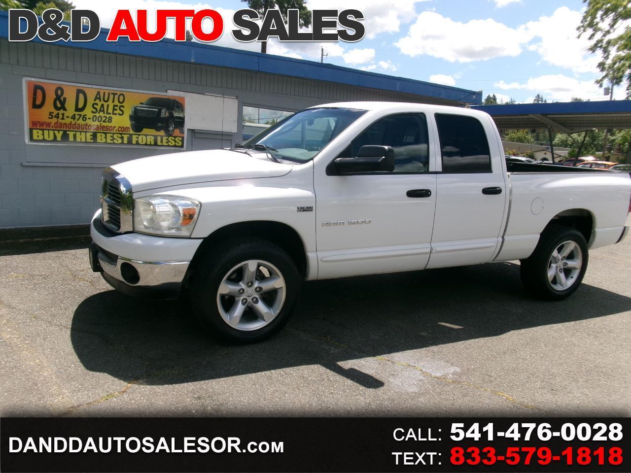 Dodge Ram 1500 SLT Quad Cab Long Bed 4WD 2007