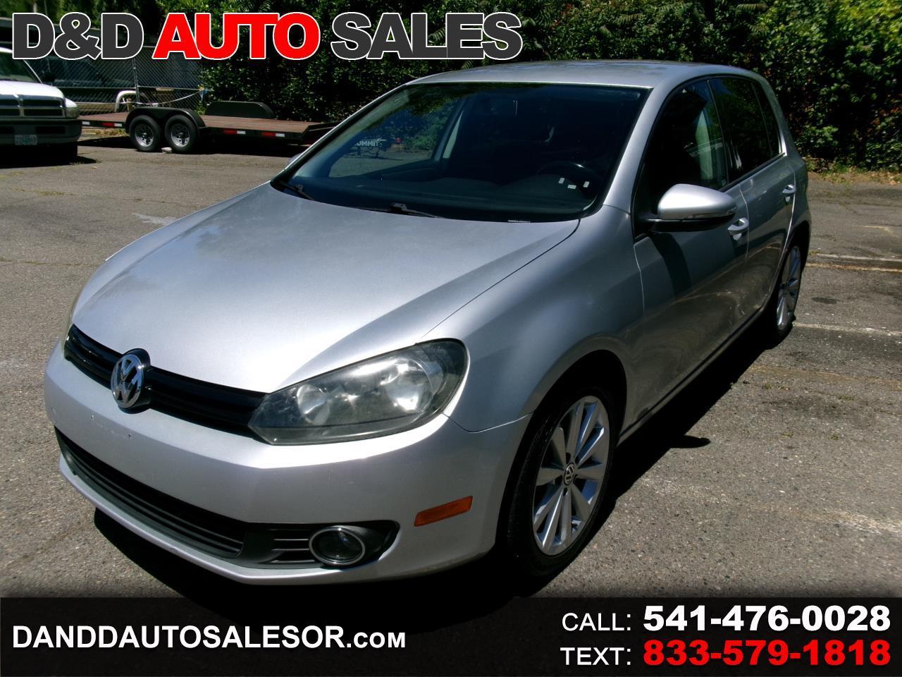 Volkswagen Golf 2.0L TDI w/Tech Package 4 Door 2013