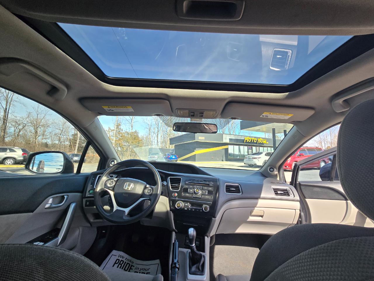 Honda Civic EX Coupe 5-Speed MT 2013