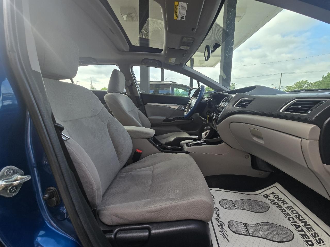 Honda Civic EX Sedan 5-Speed AT 2013