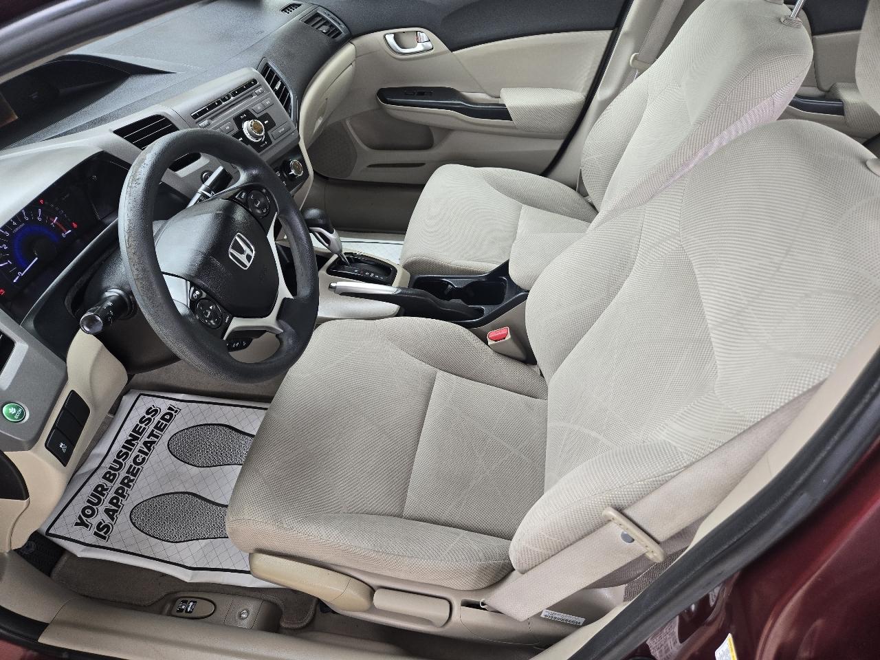 Honda Civic EX Sedan 5-Speed AT 2012