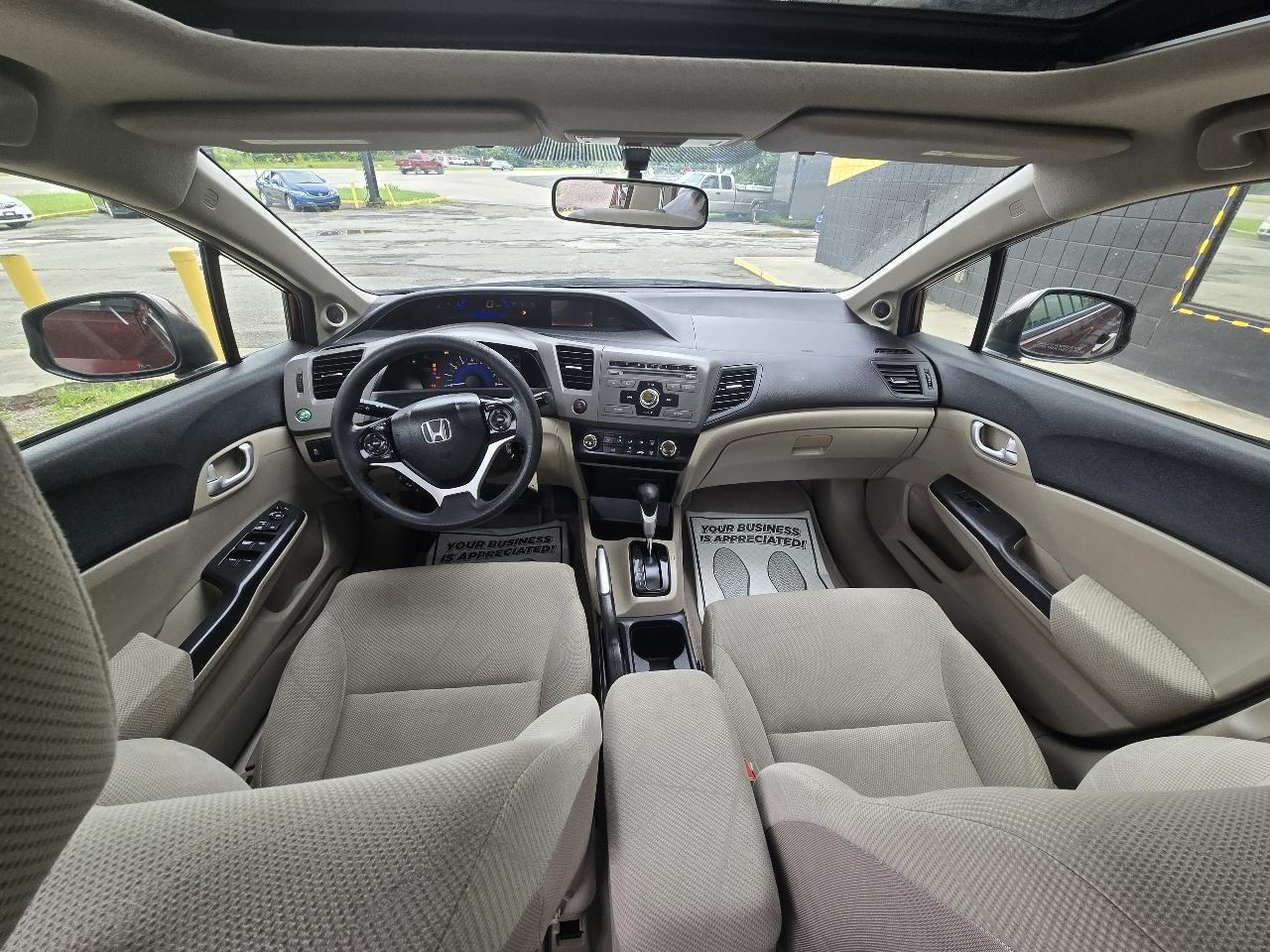 Honda Civic EX Sedan 5-Speed AT 2012
