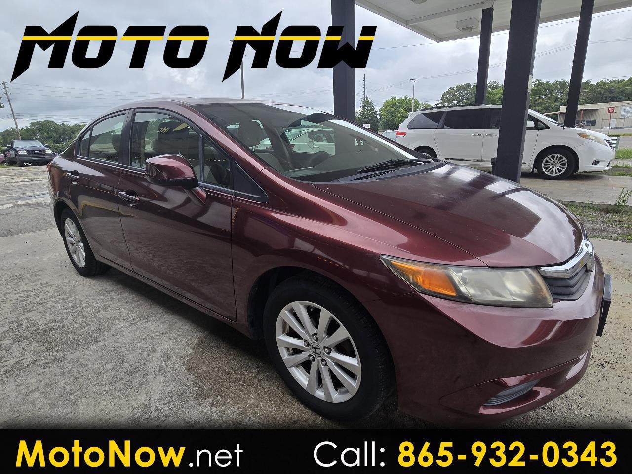 Honda Civic EX Sedan 5-Speed AT 2012