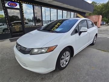 2012 Honda Civic LX Sedan 5-Speed AT