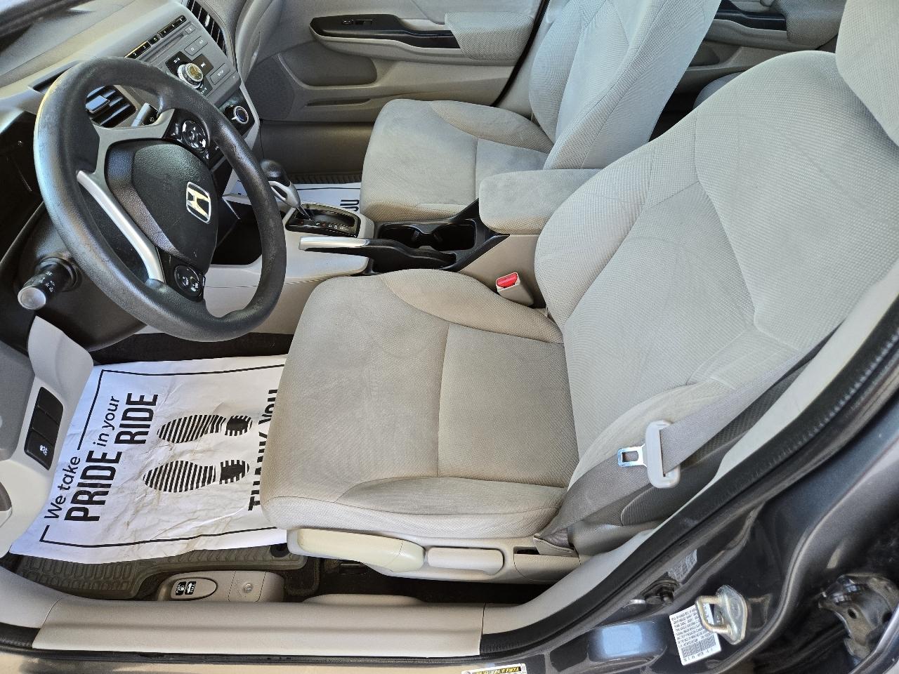 Honda Civic LX Sedan 5-Speed AT 2012
