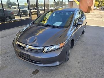 2012 Honda Civic LX Sedan 5-Speed AT