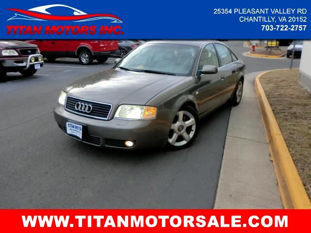 Audi A6 2.7T with Tiptronic 2003